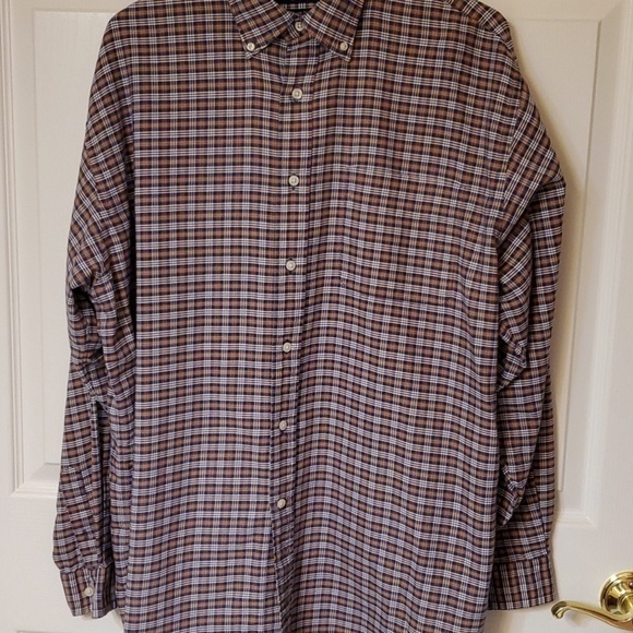 Daniel Cremieux Other - Daniel Cremieux classic fit blue plaid button down Size large